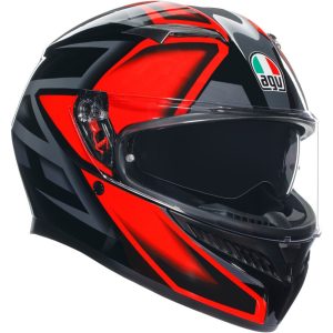 K3 Compound, S, black/red