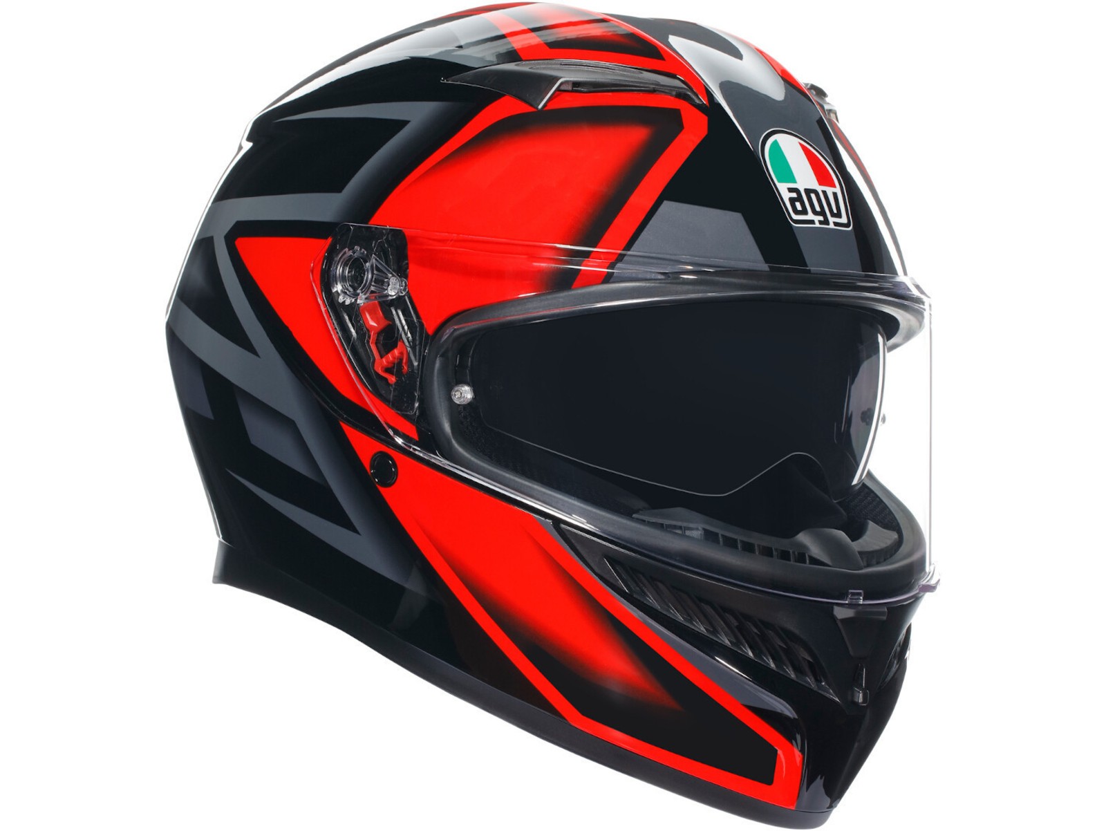 K3 Compound, XXL, black/red