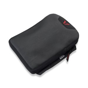 TRAVELLER PILLION Komfortkissen. Schwarz. 22 x 30 cm