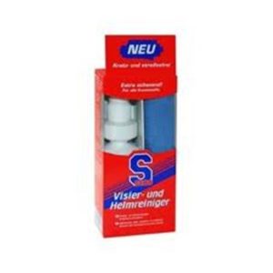 Visier- und Helmreiniger, inkl. Mikrofasertuch