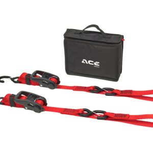 Zurrgurt-Set Premium mit Ratsche - 2-PACK