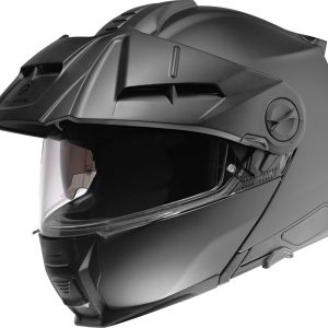 E2 Klapphelm - mattschwarz