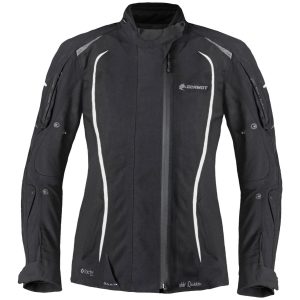 MotoQueen wasserdichte Damen Textiljacke, Damen 52