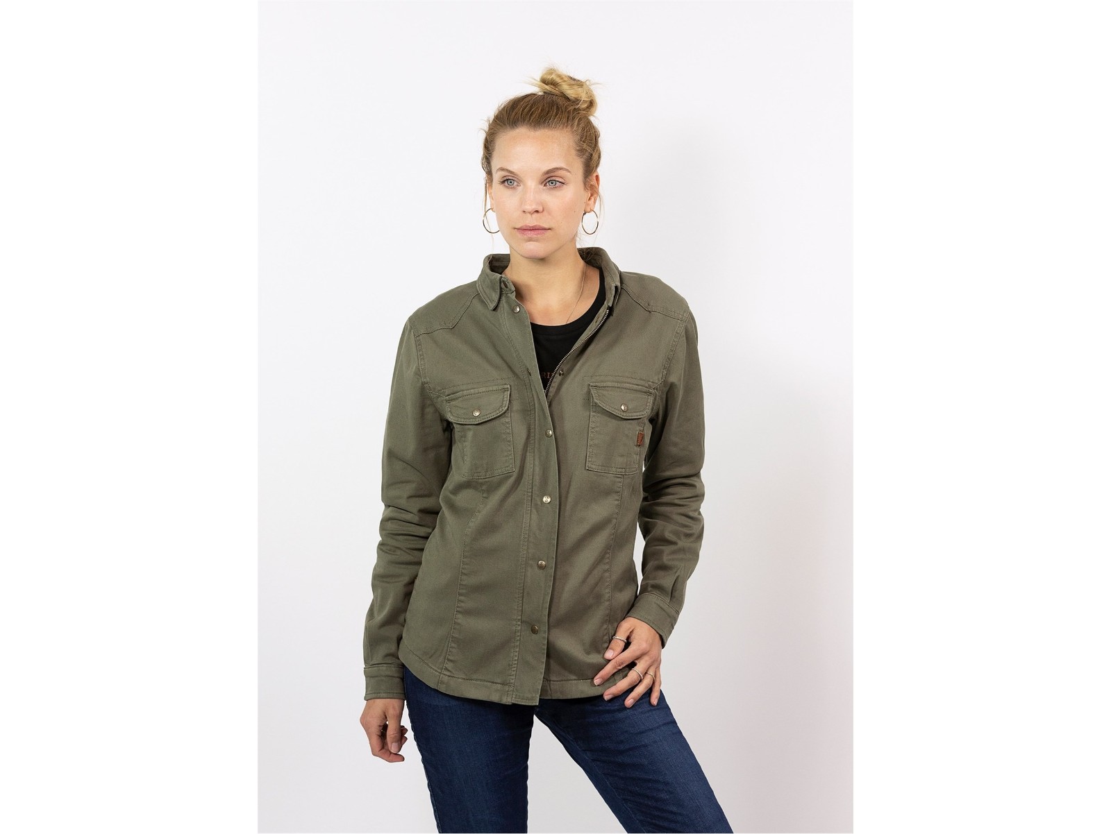 Motoshirt Women Olive
