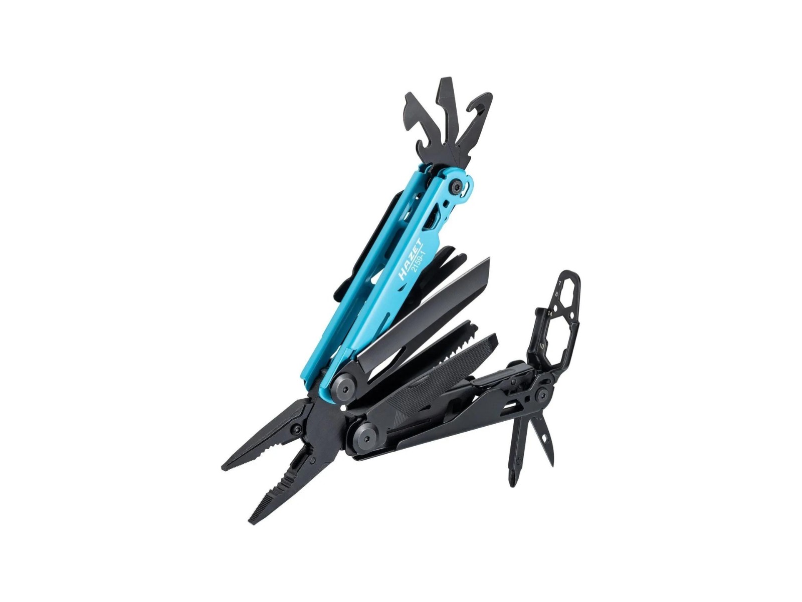 Multifunktionswerkzeug "2159-1" , Multitool mit 13 Funktionen, Edelstahl