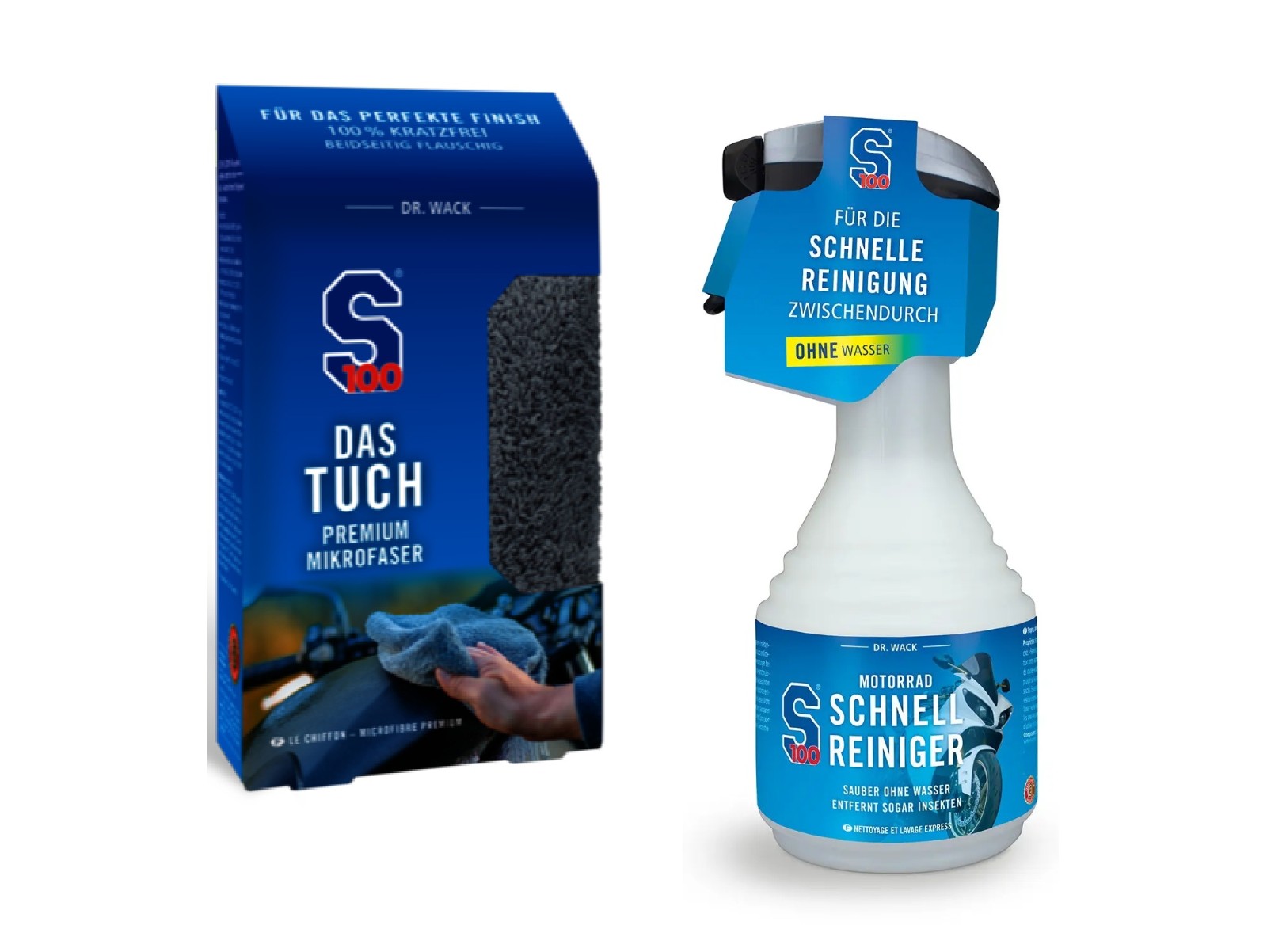 Set: S100 Schnellreiniger & Das Tuch