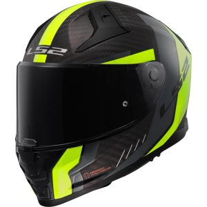 FF811 Vectror II Carbon Grid, M, mattschwarz/hivis gelb