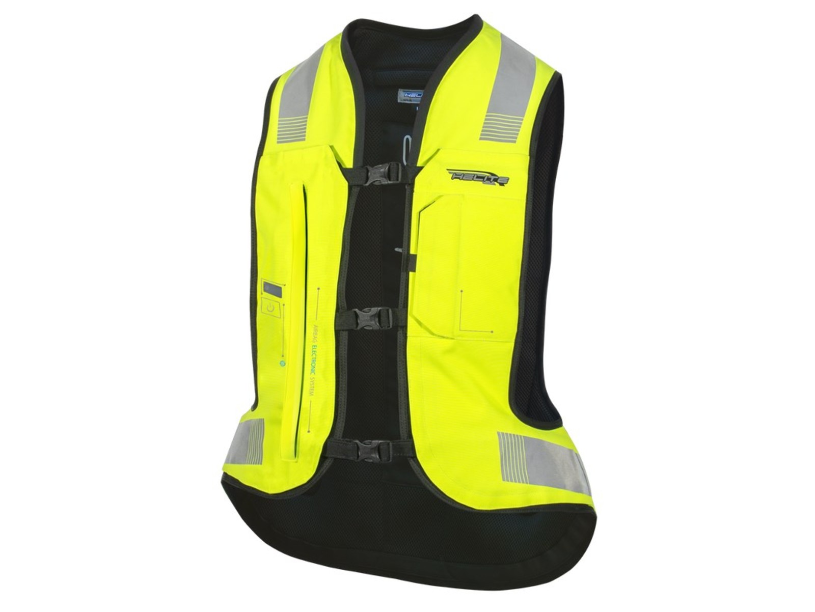 e-Turtle Weste, XS, hi-vis