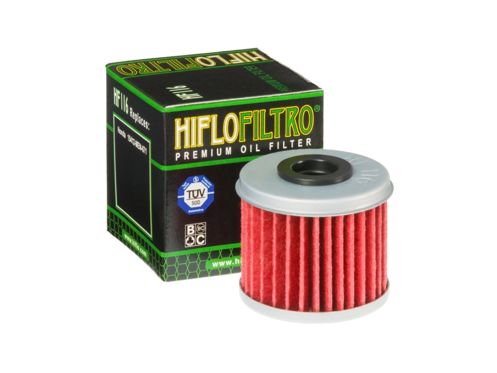 Ölfilter HF116 Honda, HUSQVARNA