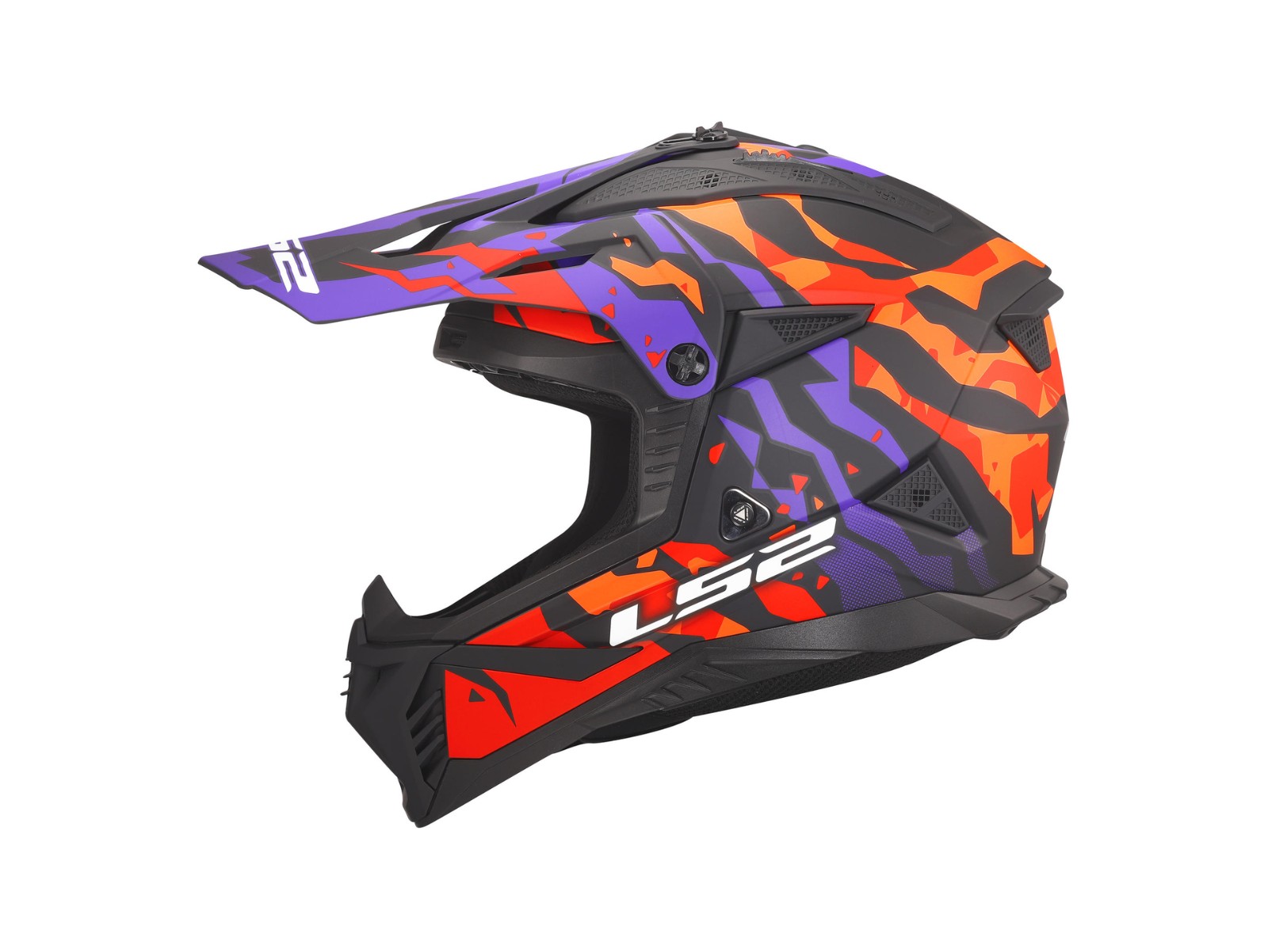 MX708 - Fast II - Grotesk Motocross, L, purple/orange