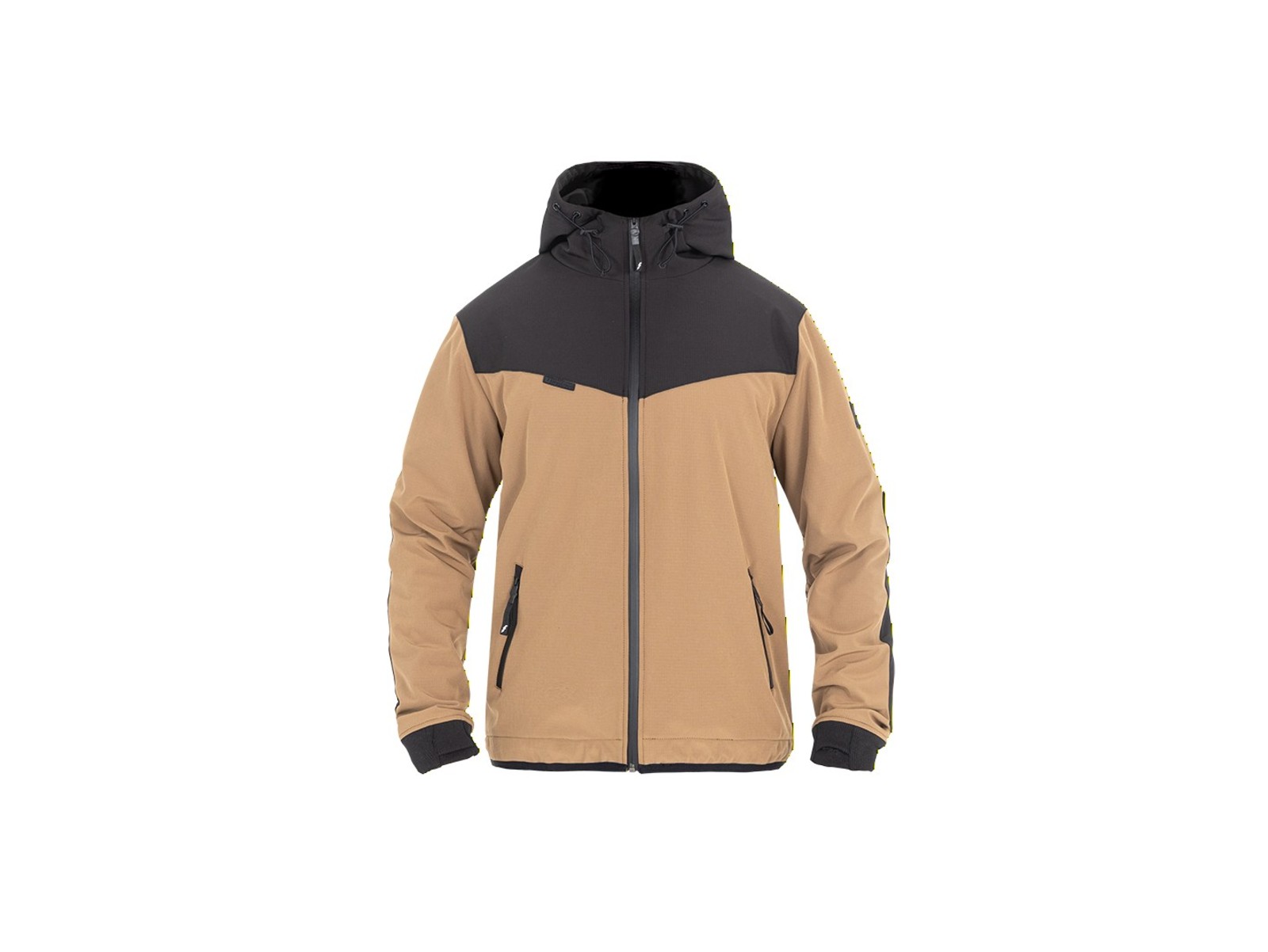 Hoodie V3 Softshell Rip Stop, XS, desert/schwarz